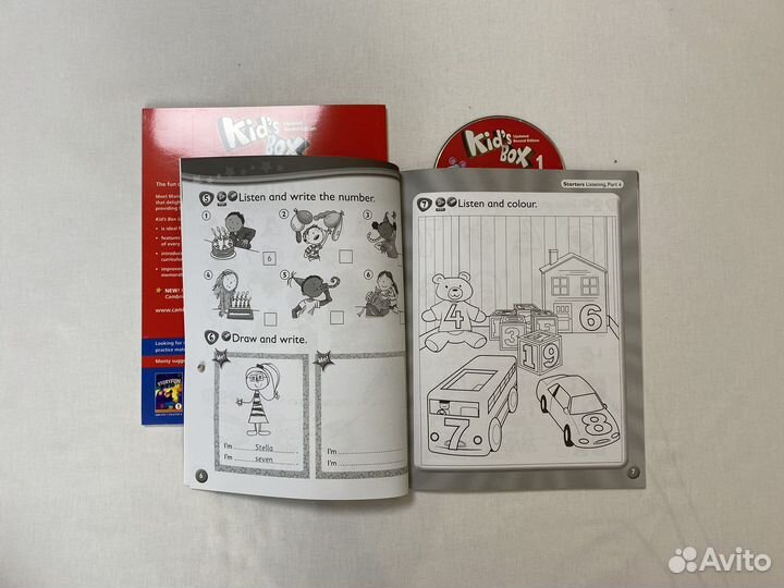 Kids Box 1/ комплект (AB,PB,CD) новый