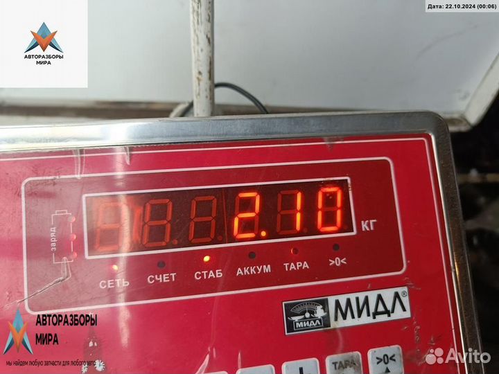 Суппорт задний правый Peugeot 307 рест. 2005