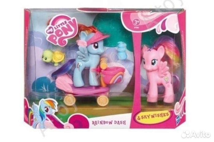 Набор My little pony Скай вишес, самокат