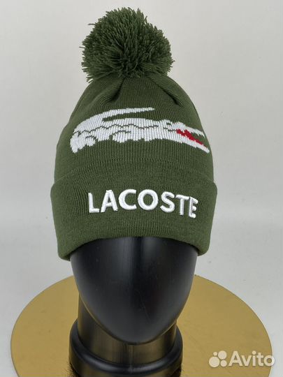 Шапка Lacoste унисекс