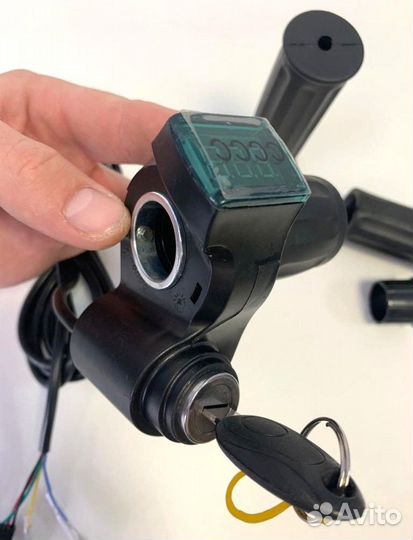 Половинчатая ручка газа для электросамоката