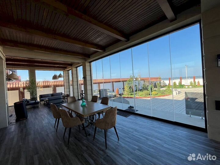 Остекление веранд, террас. Панорамное остекление