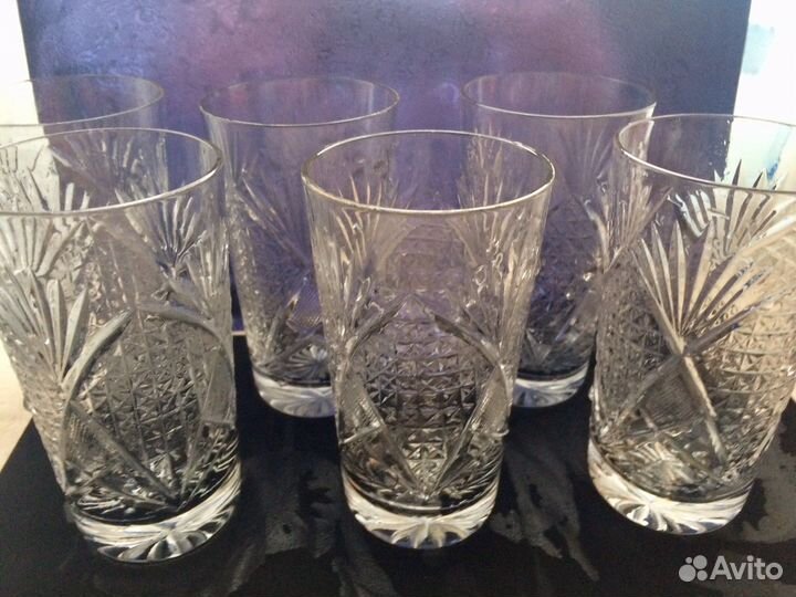 Хрустальные стаканы СССР