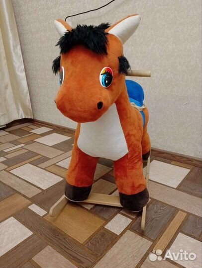 Детская лошадка качалка