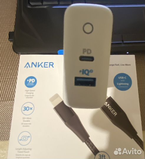Сетевое зарядное устройство Anker PowerPort PD+ 2