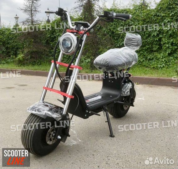 Электроскутер CityCoco Wolong C3 Pro