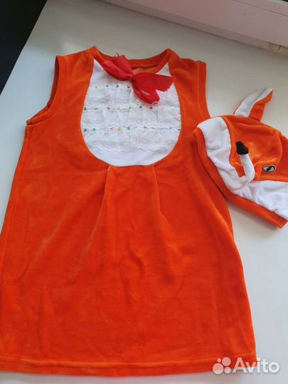 Новогодний костюм Лисичка р-98