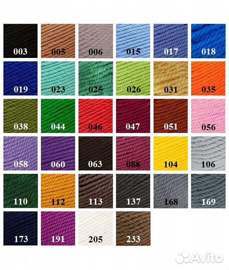 Шерстяная пряжа 