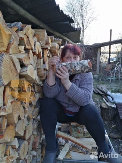 Дрова колотые