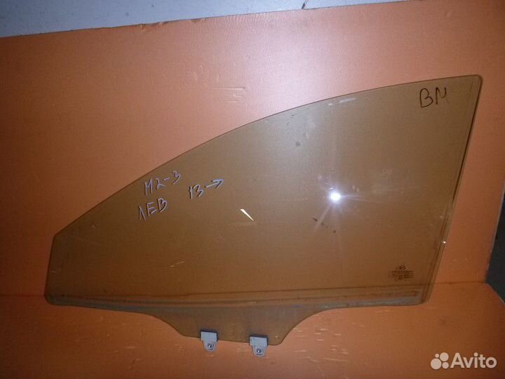 Стекло двери передней левой mazda 3 (BM) 2013- 201