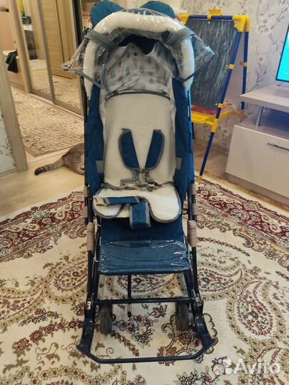 Санки коляска ника 7 8