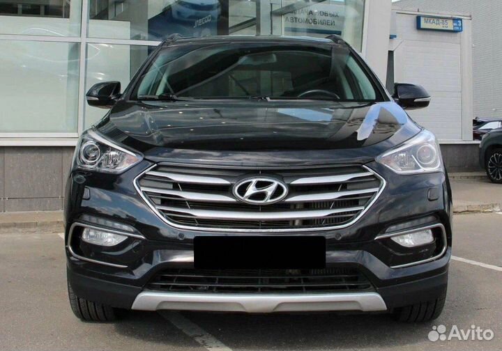 Hyundai Santa Fe 2.2 AT, 2017, 110 292 км