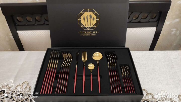 Набор столовых приборов на 6 персон 24 предмета