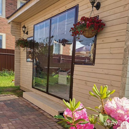 Мягкие окна 1500х2000 для веранд