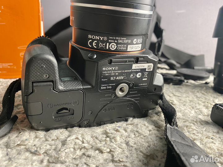 Цифровой фотоаппарат Sony SLT-A55V