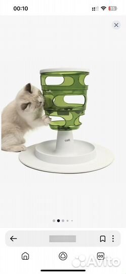 Кормушка игрушка для кошек