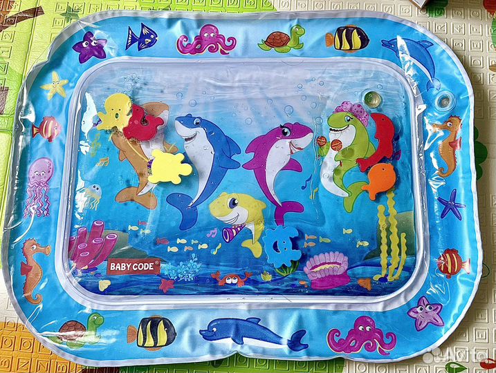 Развивающий коврик tiny love+подарок водный коврик