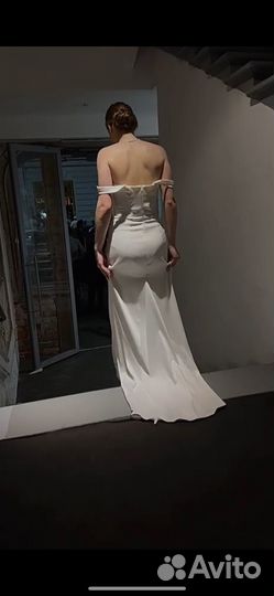 Свадебное платье силуэтное