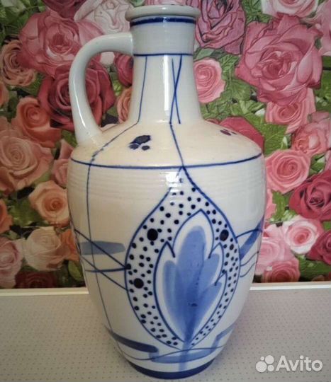 Графин Старая Гжель СССР