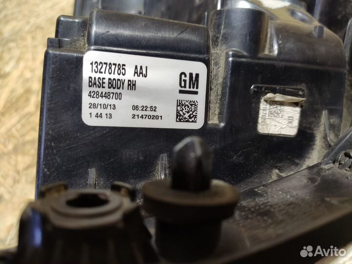 Фонарь зад. наруж. прав. opel zafira C