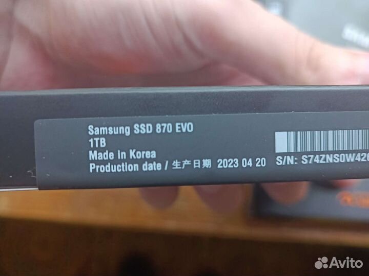 Ssd samsung 870 evo 1tb гарантия