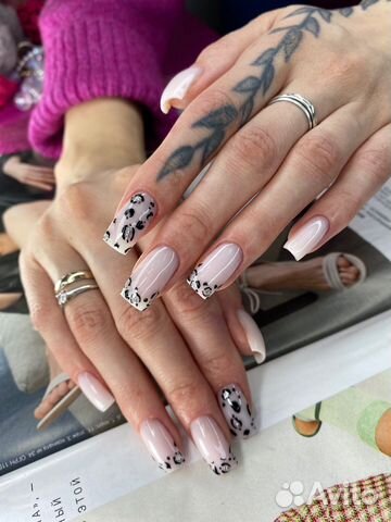 Наращивание ногтей маникюр педикюр