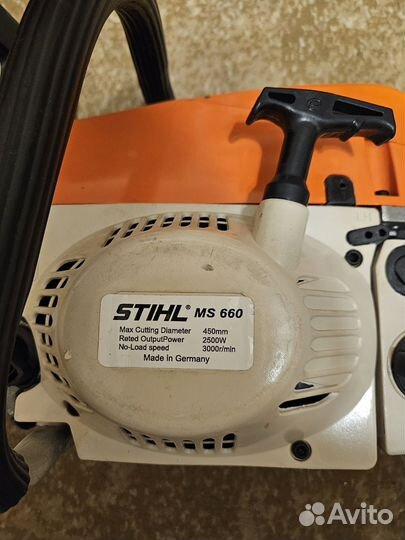 Бензопила stihl ms 660