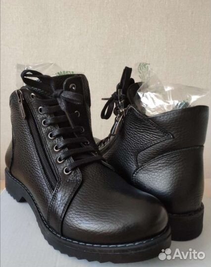Ботинки Zenden новые нат.кожа