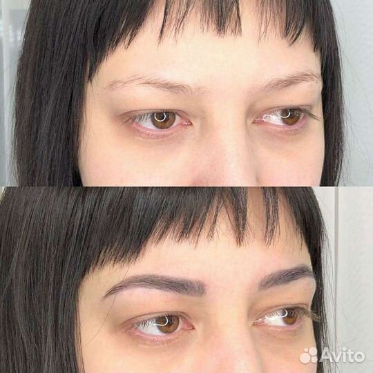 Оформление бровей