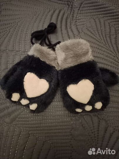 Шапка Monsoon + варежки