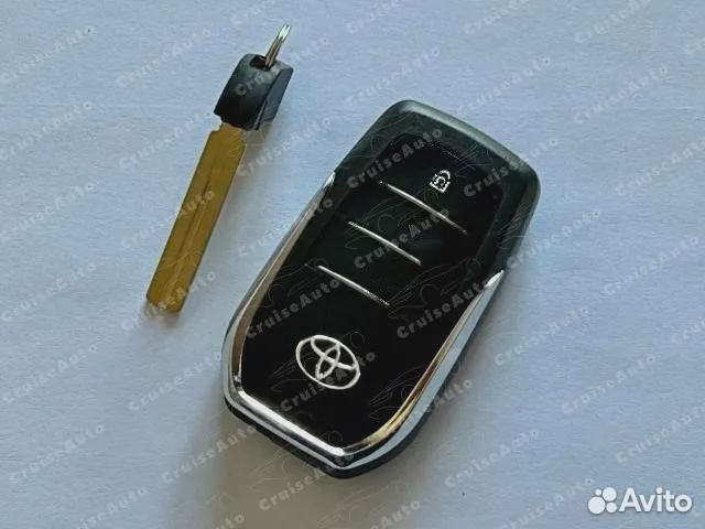 Корпус ключа Toyota 3 кнопки (внедорожник, SUV) AR