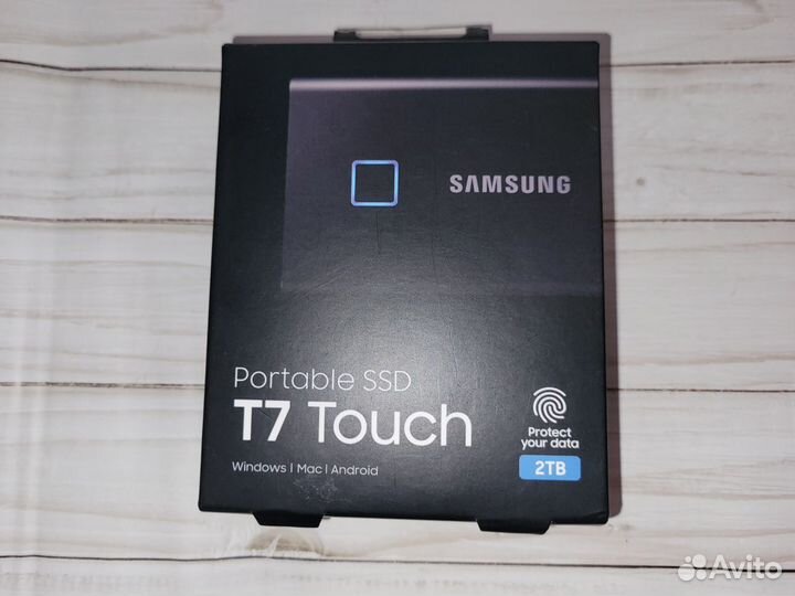 SSD Samsung T7 Touch 2 тб Новый