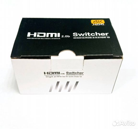 Hdmi Свитчер 3*1 ver. 2.0 с пультом ду