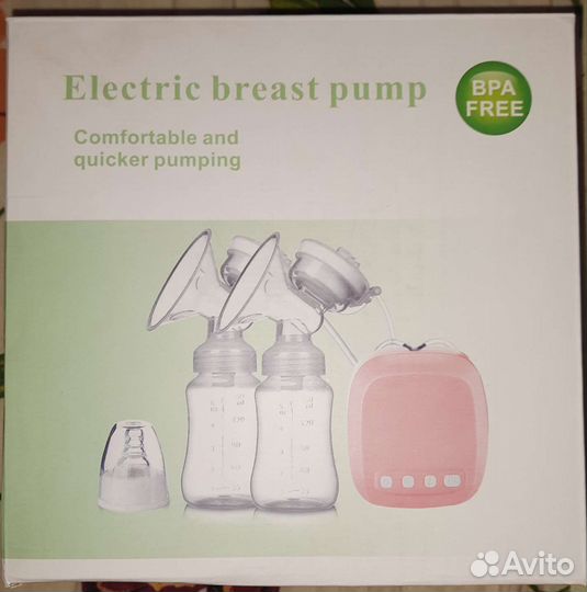 Молокоотсос электрический двойной