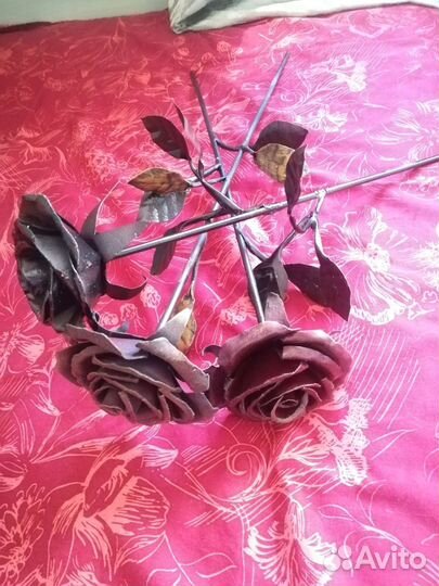 Кованая роза