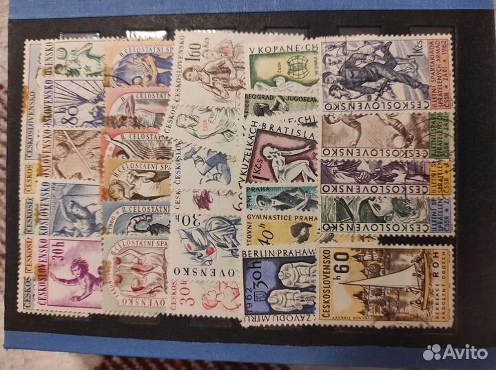 Марки Япония, Чехословакия, Монако, Турция и пр