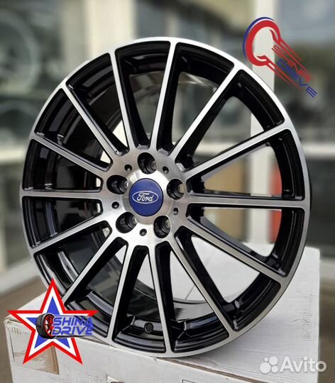 Диски Ford R18 5x108 Black diamond