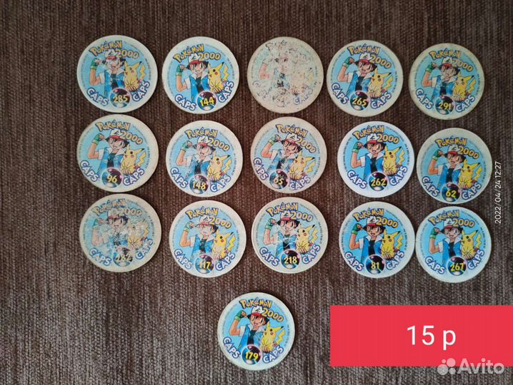 Фишки pokemon 2000