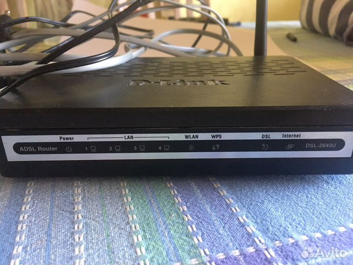 Wi-Fi роутер D-link DSL-2640U