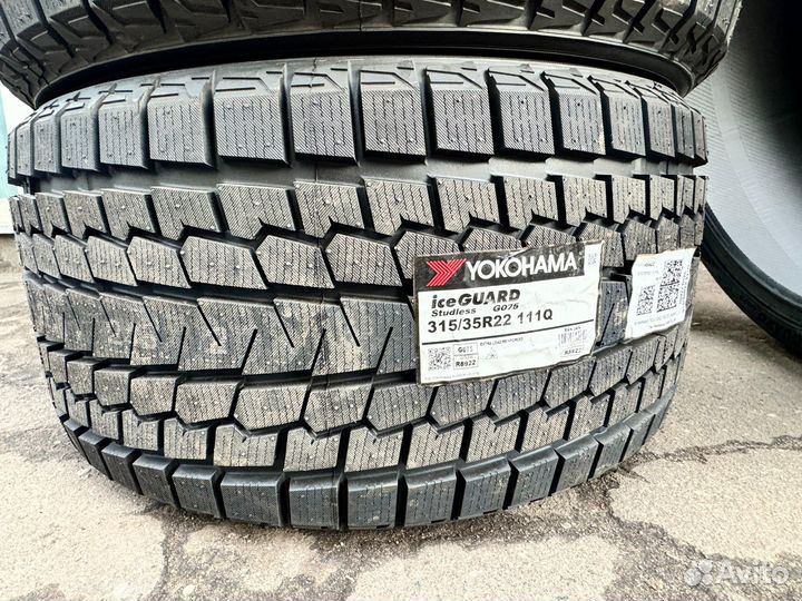 Yokohama Ice Guard G075 275/40 R22 и 315/35 R22 111Q