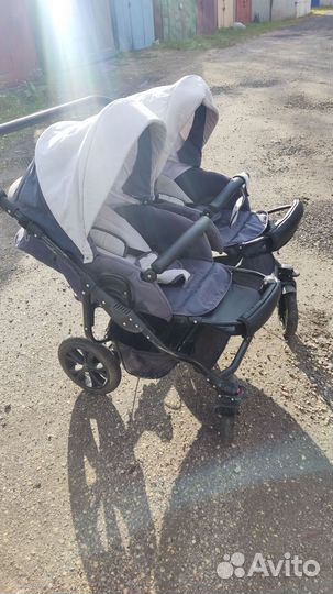 Коляска для двойни 2 в 1