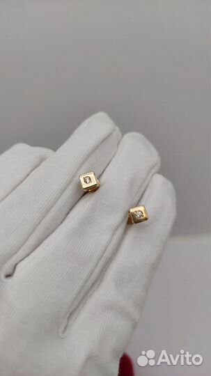 Е.Ц. Серьги, золото 585 (id 78442/78451)