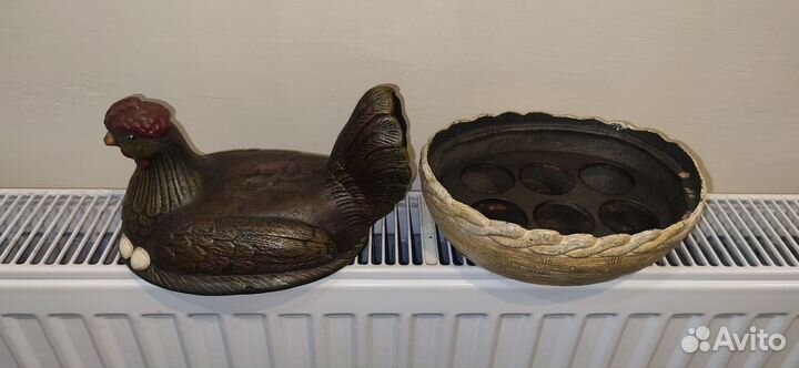Пасхальная курица из чугуна