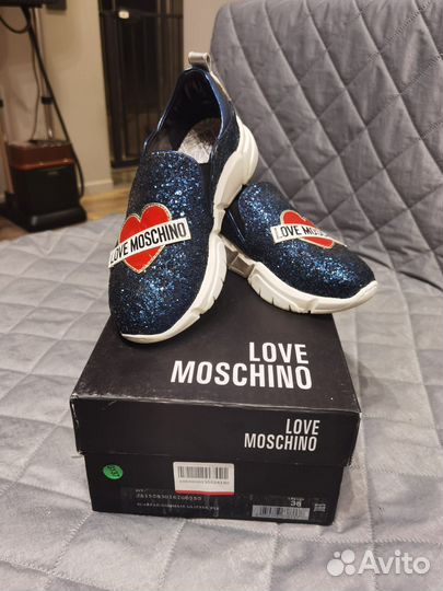 Слипоны Love Moschino