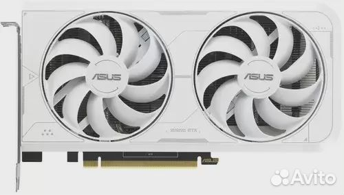 Видеокарта asus (dual-RTX3060TI-O8GD6X-white) GeFo