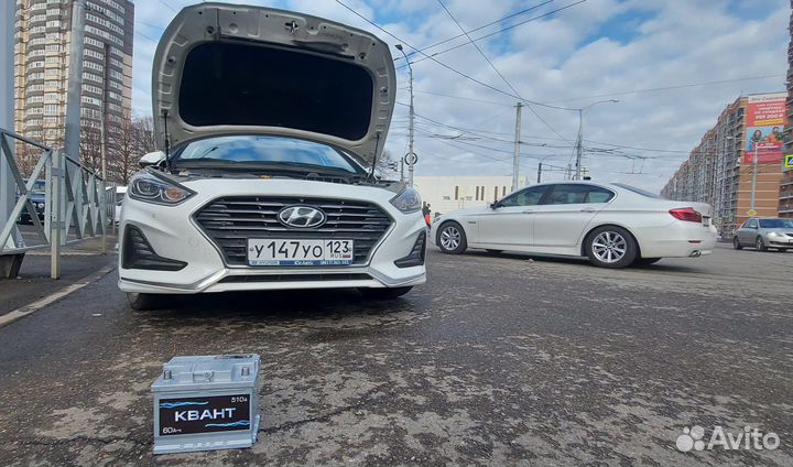 Аккумулятор на Хендай соната