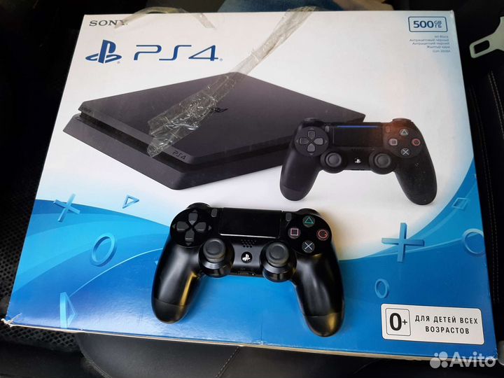 Sony playstation 4 PS4 slim 500gb бу