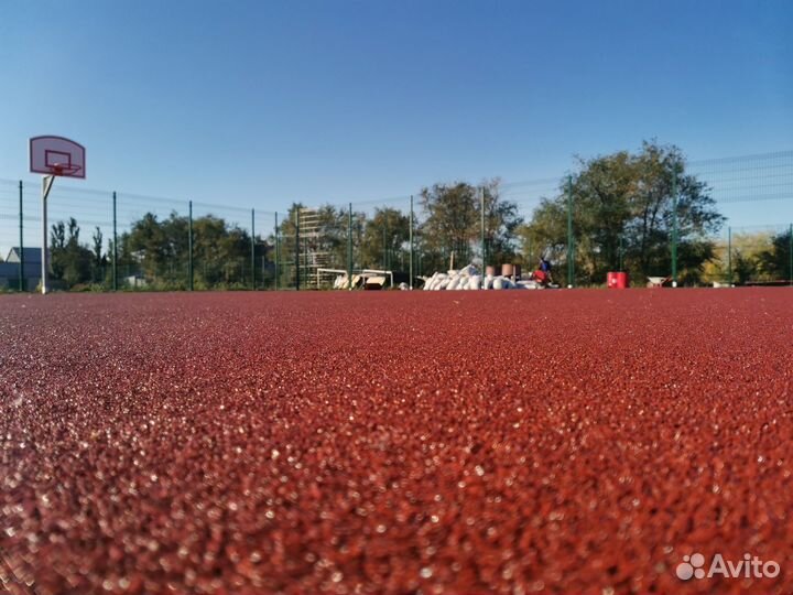 Покрытие из резиновой крошки