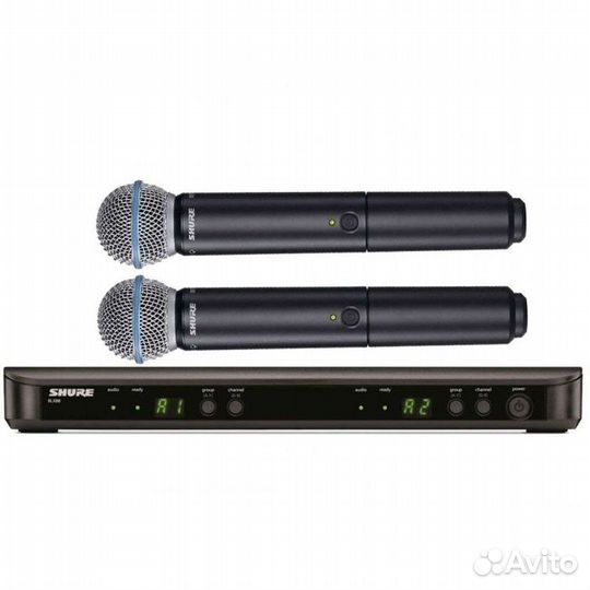 Новый Shure BLX288e/B58a-M17 (гарантия)