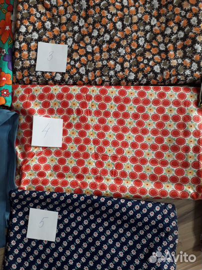 Ткани СССР хлопок сатин
